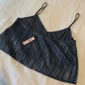 Victoria's Secret Intimates & Sleepwear - VICTORIA’S SECRET Metallic Crop Tank Victoria's Secret Intimates & Sleepwear - VICTORIA’S SECRET Metallic Crop Tank